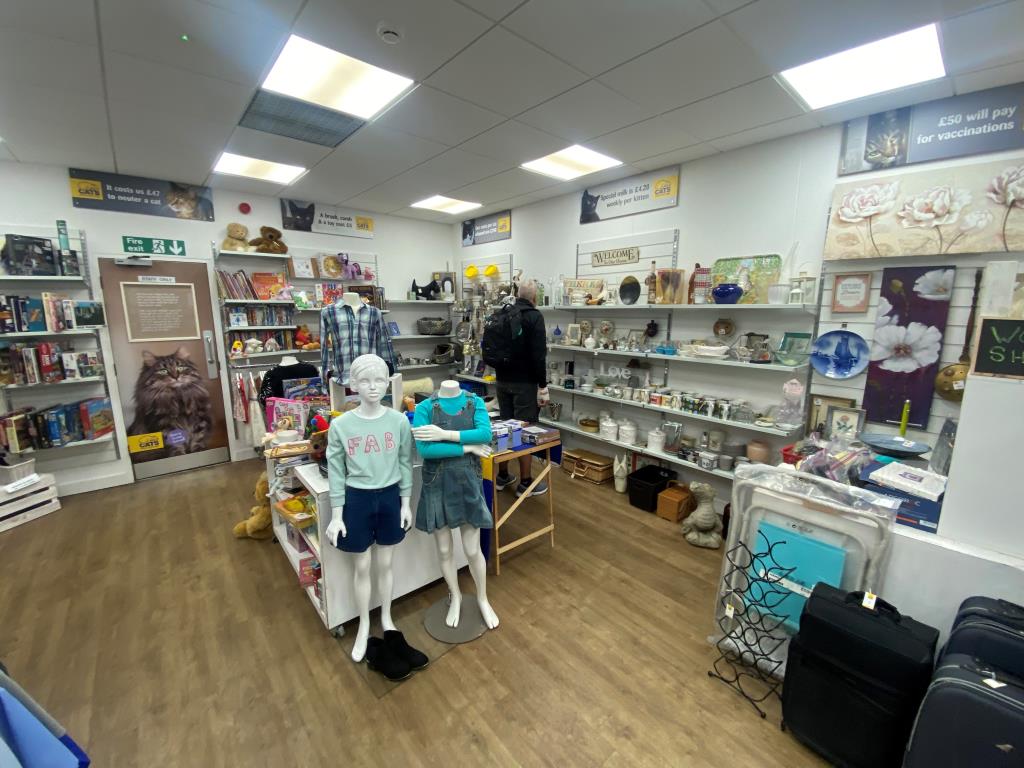 Lot: 117 - FREEHOLD TOWN CENTRE INVESTMENT - Customer display area with shelving
